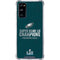 NFL Philadelphia Eagles Super Bowl LII Champions Galaxy S20 FE Clear Case